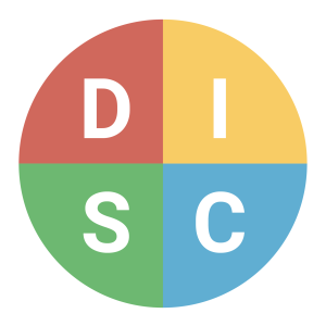 A photo of the DiSC assessment